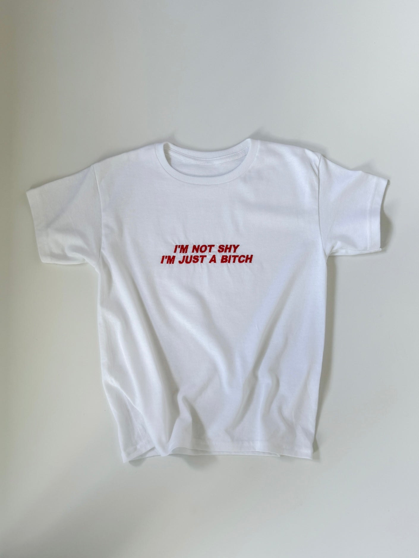 'I’M NOT SHY, I’M JUST A B*TCH' 90s Y2K T-Shirt