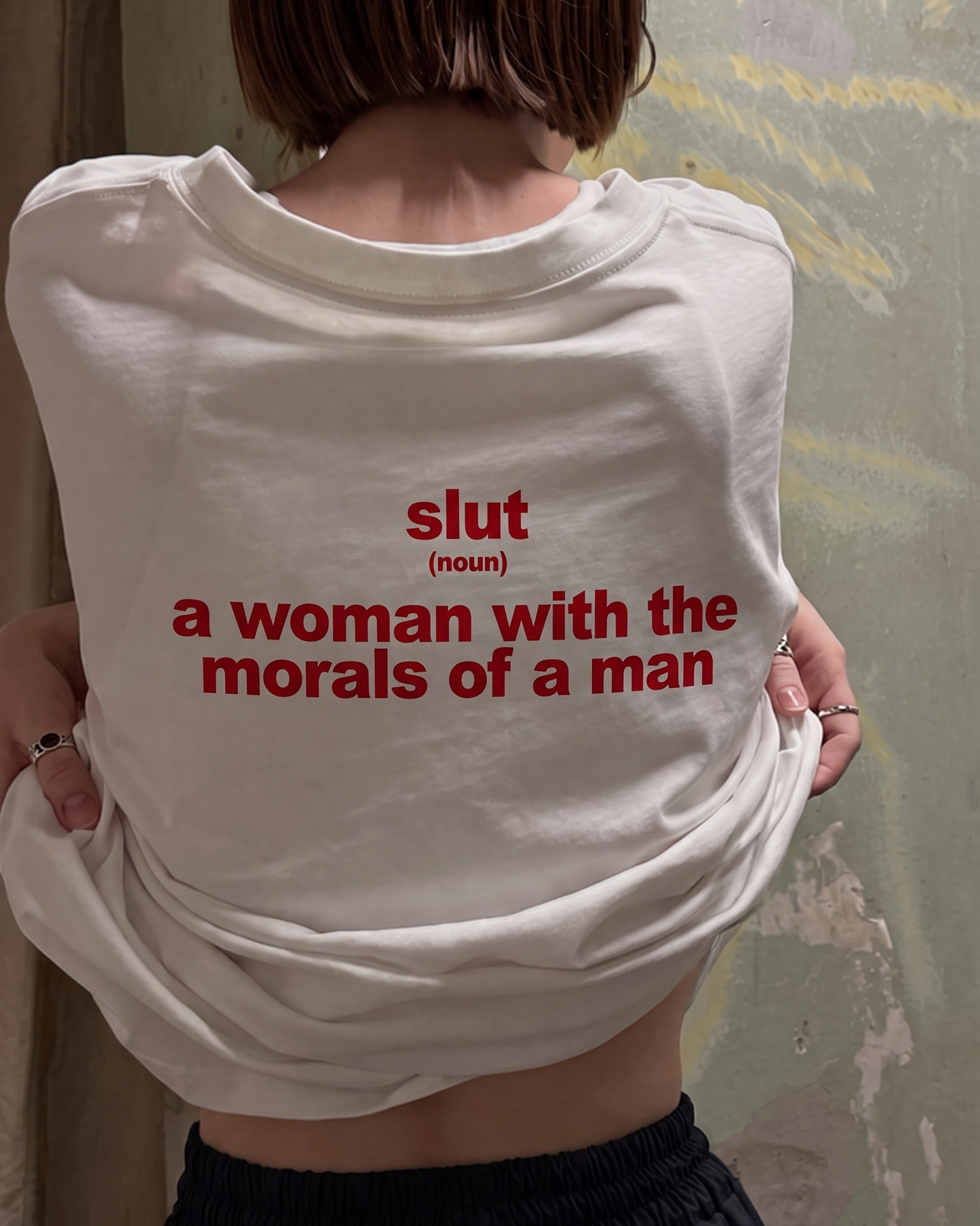 'Slut (Noun)' Y2K T-Shirt