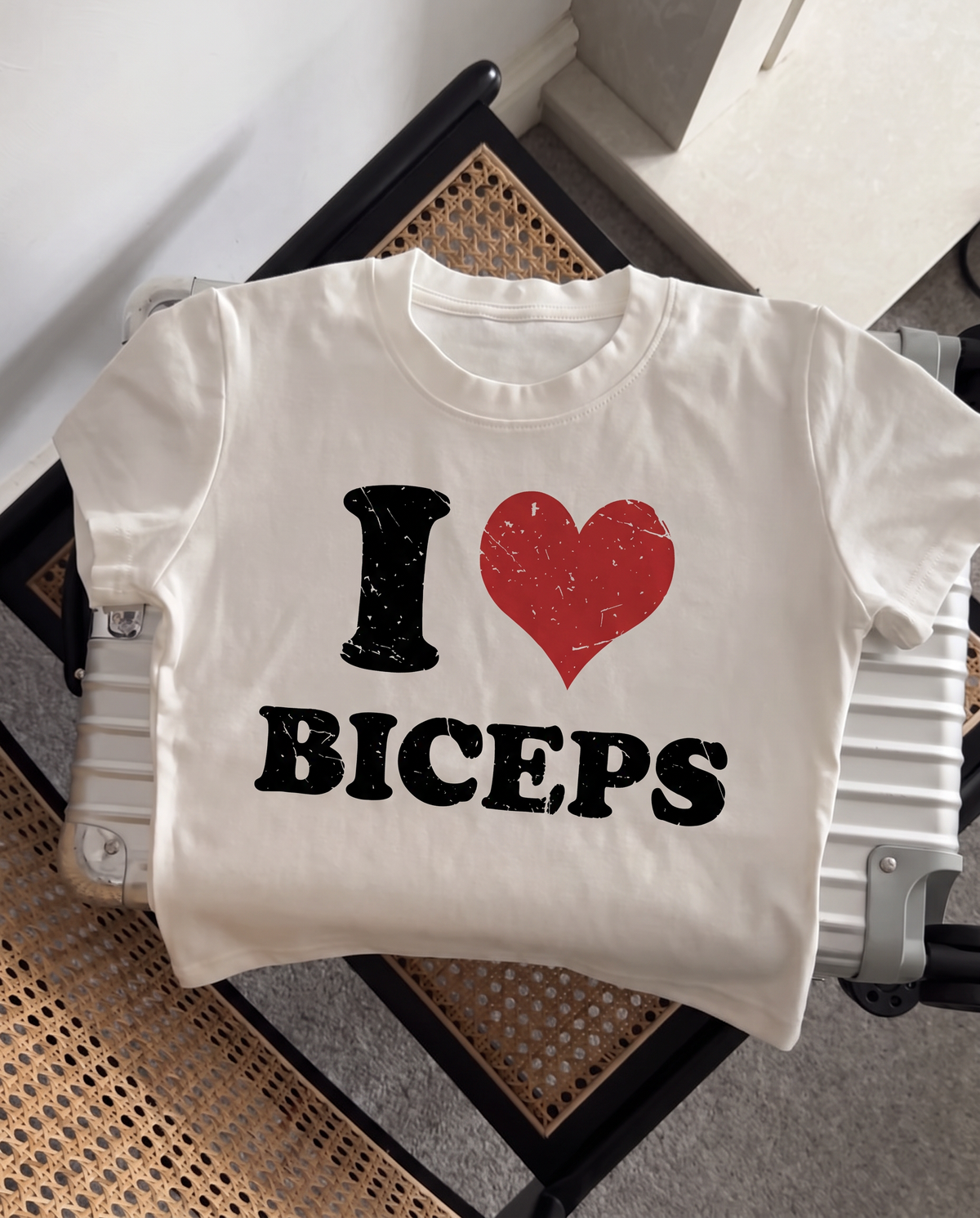 I Love Biceps 90s Y2K T-shirt