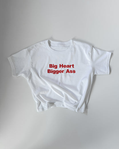 'BIG HEART BIGGER ASS' 90s Y2K T-Shirt