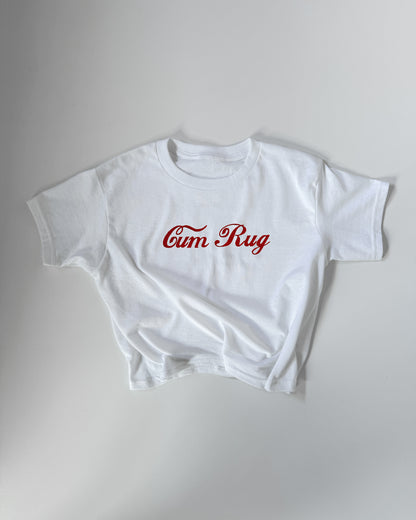 'CUM RUG' 90s Y2K T-Shirt