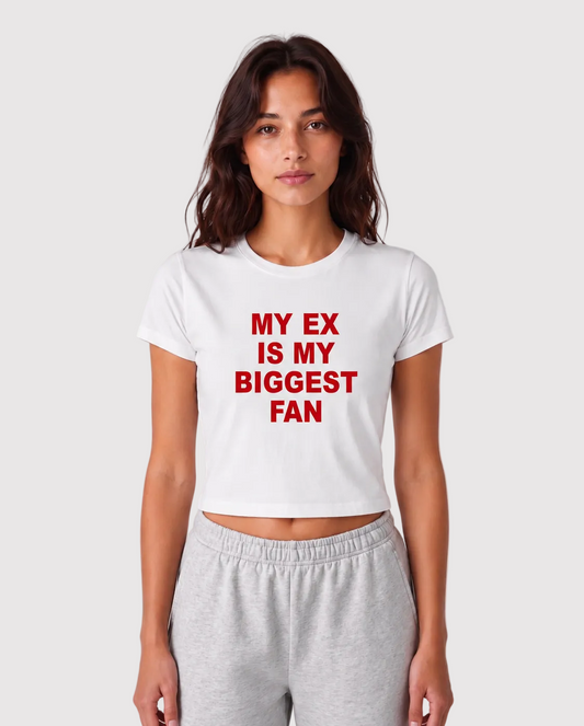 My Ex is My Biggest Fan 90s Y2K T-Shirt