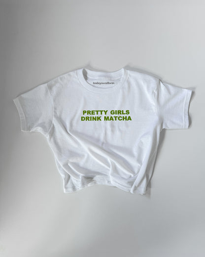 'PRETTY GIRLS DRINK MATACH' 90s Y2K T-Shirt