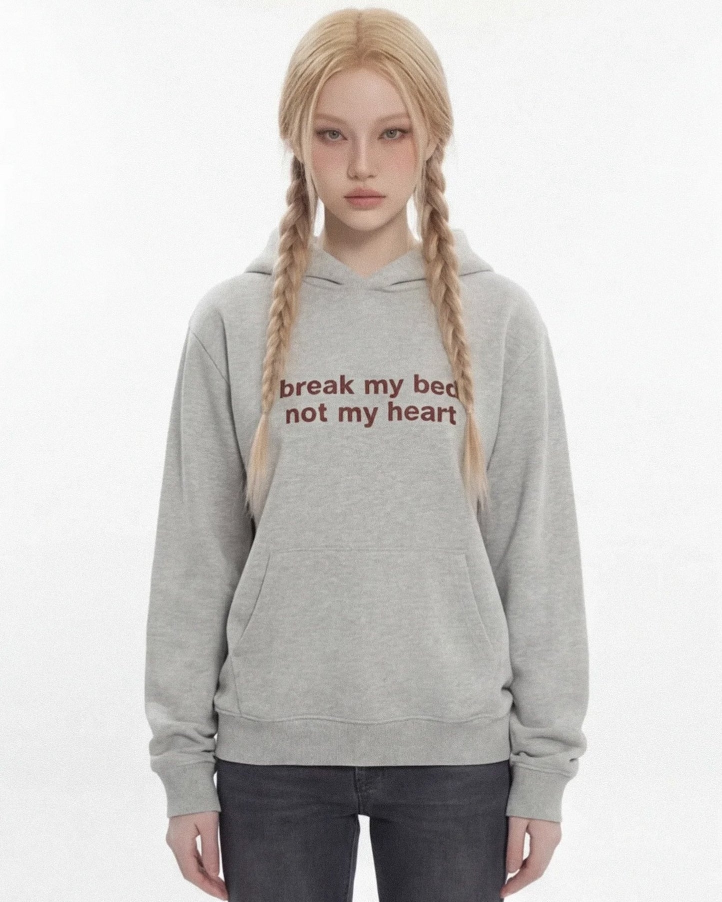 Embroidered 'When In Doubt Blame A Man' 90s Hoodie