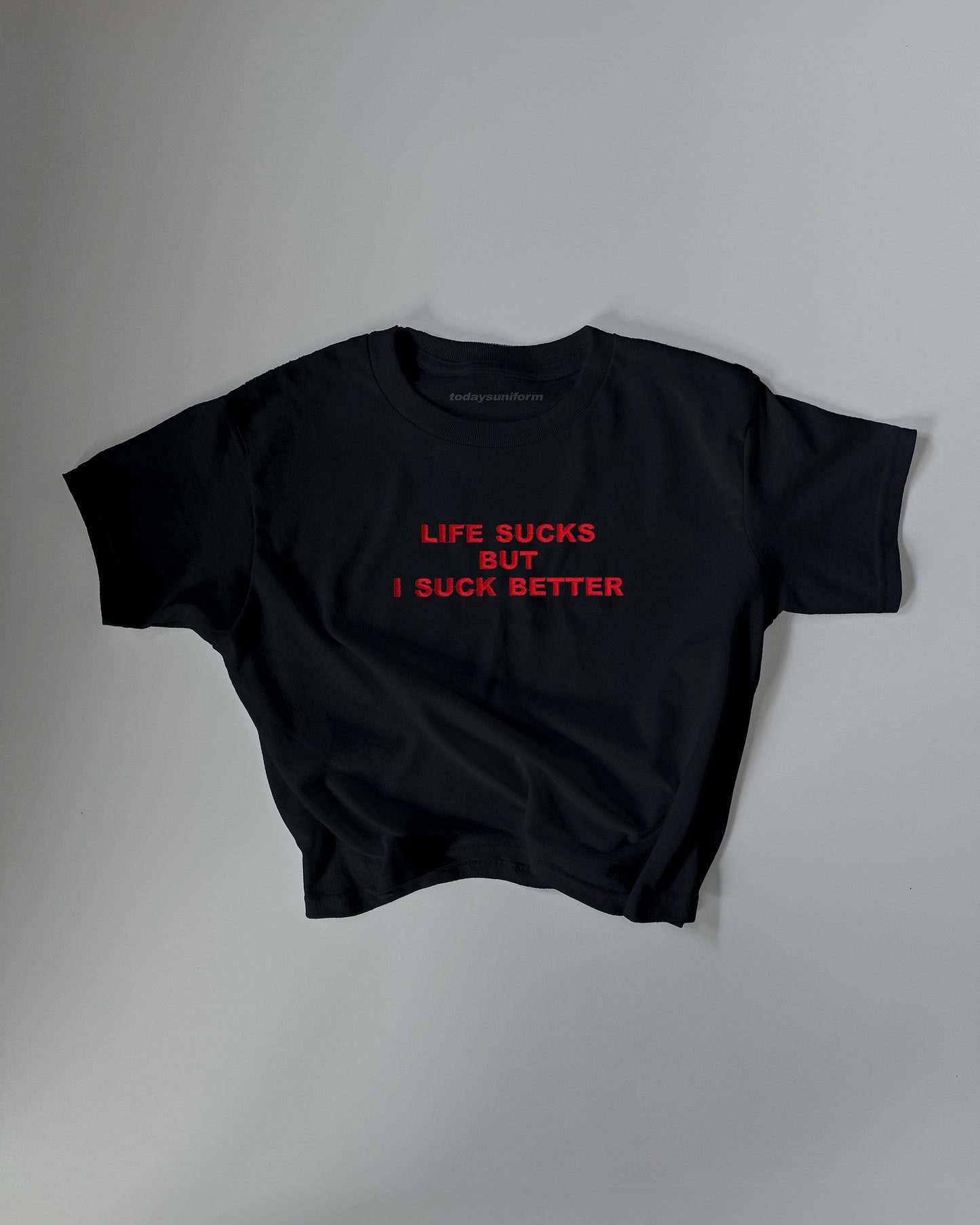 Embroidered 'SLUT' 90s Y2K T-Shirt