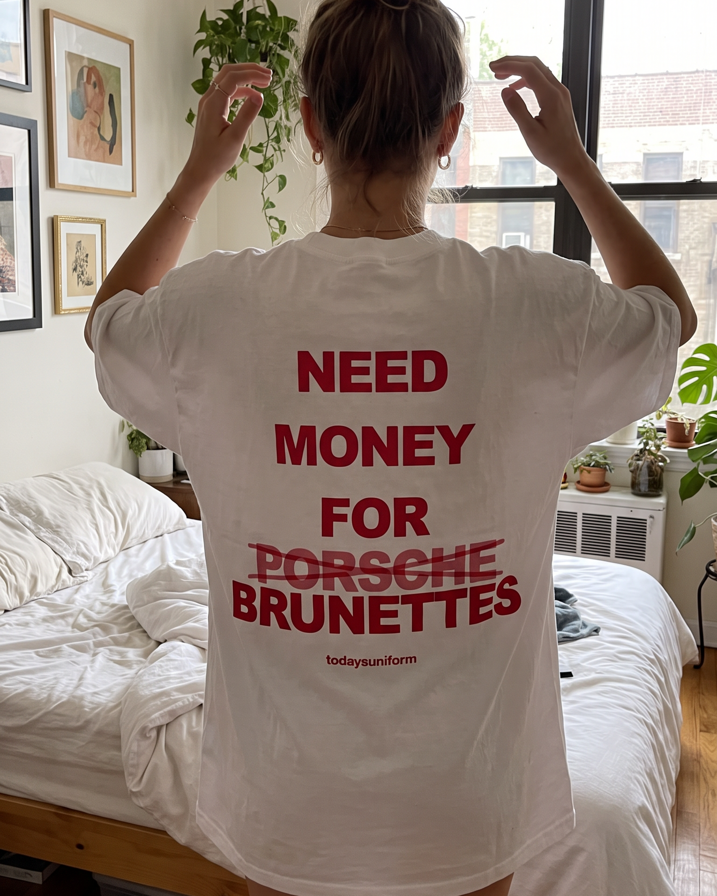 Need Money For Brunettes 90s Y2K T-Shirt
