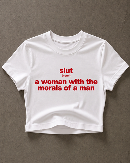 'Slut (Noun)' Y2K T-Shirt