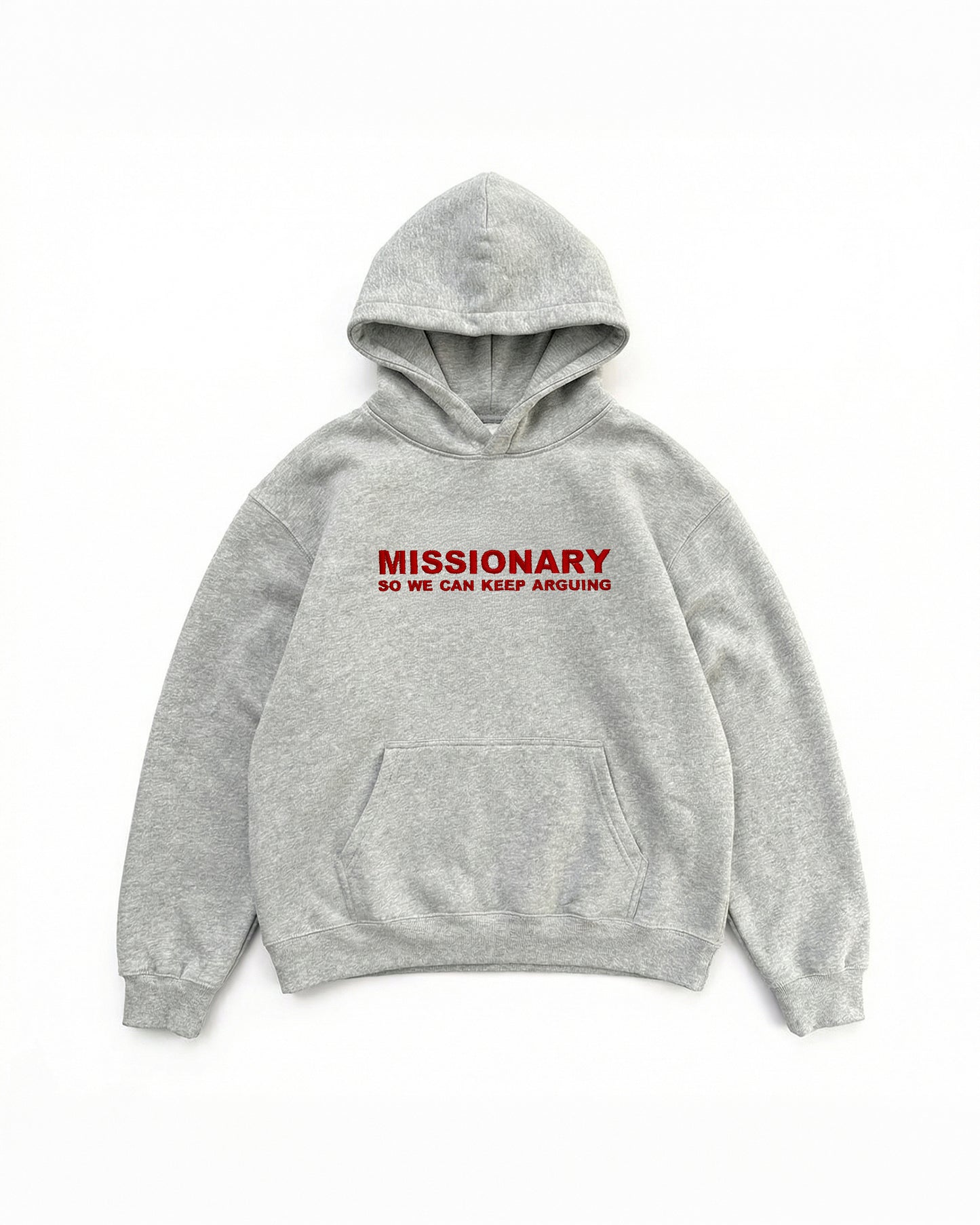 Embroidered 'Missionary' 90s Hoodie