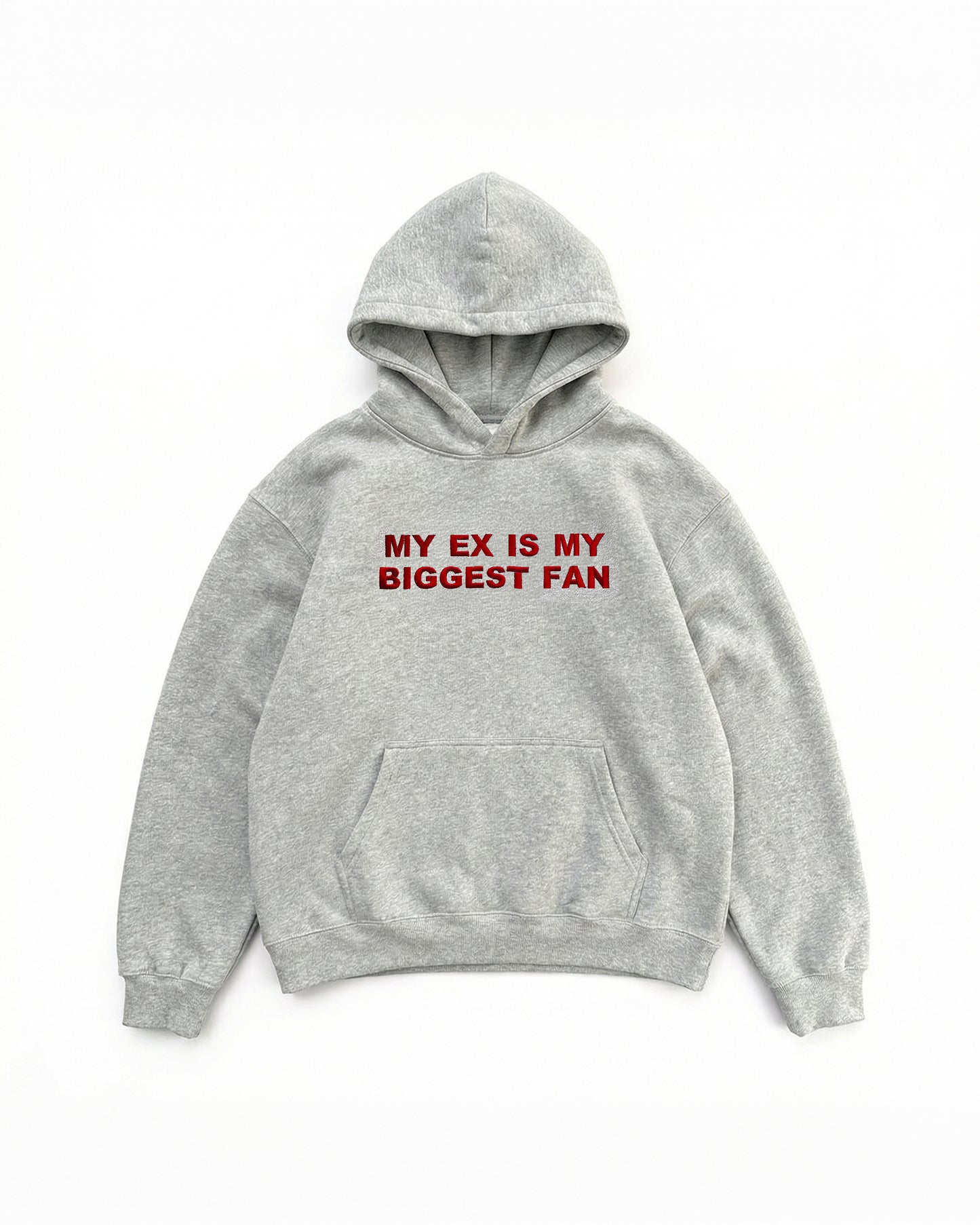 Embroidered 'My Ex Is My Biggest Fan' 90s Hoodie