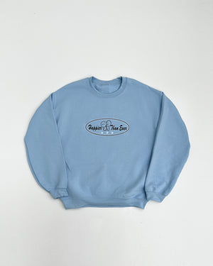 Open image in slideshow, Happier Than Ever Embroidered Sweatshirt
